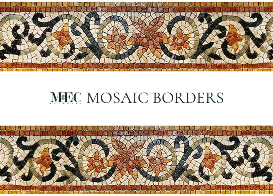 mosaic border ideas blog title image