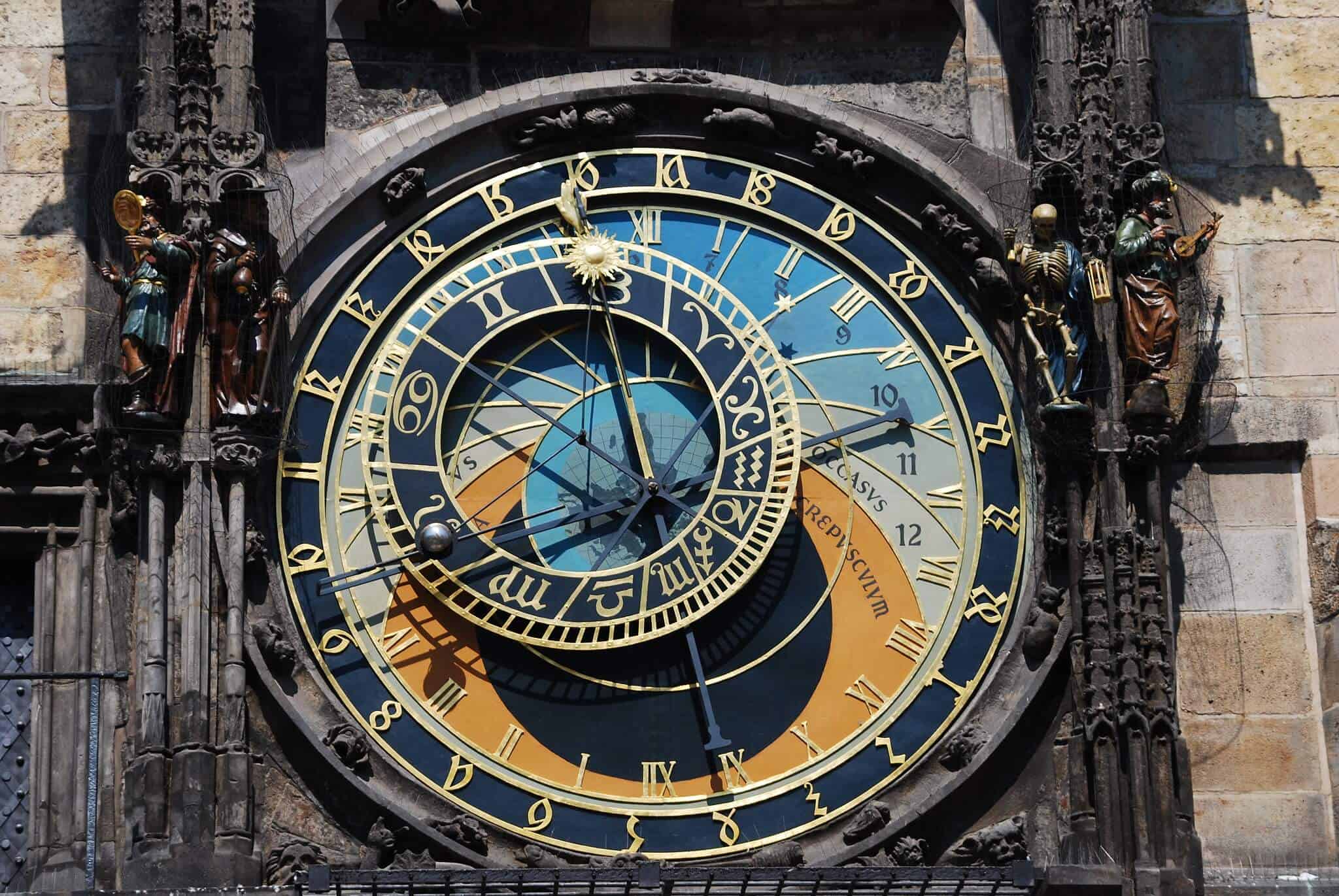 Prague Orloj photograph by George M. Groutas